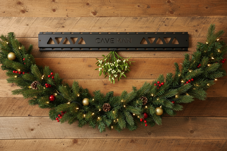 Cave Man rail - holiday season